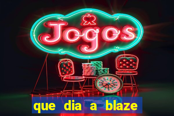 que dia a blaze paga o cashback